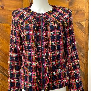 Trina Turk multi-color blazer